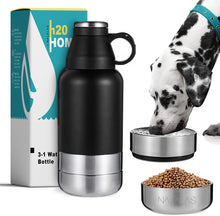 Load image into Gallery viewer, Portable Dog Water Bottle (Black)