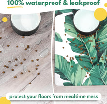 Load image into Gallery viewer, Large Banana Leaf Pet Food Mat