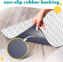 Load image into Gallery viewer, Large Mud Cloth Pet Food Mat