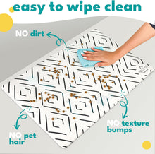 Load image into Gallery viewer, Crossed the Line Pet Food Mat - Cats & Small Dogs