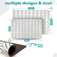 Load image into Gallery viewer, Crossed the Line Pet Food Mat - Cats & Small Dogs