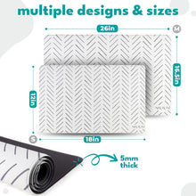 Load image into Gallery viewer, Large Mud Cloth Pet Food Mat