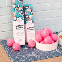 Load image into Gallery viewer, Large Blue Starburst Pet Food Mat