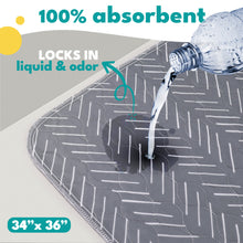 Load image into Gallery viewer, Washable Pet Pee Pads (2 Pack)