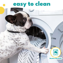 Load image into Gallery viewer, White Mud Cloth Washable Pet Pee Pads (2 Pack)