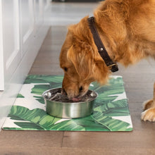 Load image into Gallery viewer, Large Banana Leaf Pet Food Mat