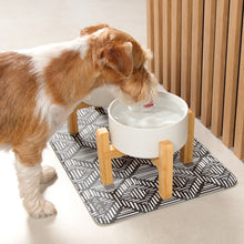Load image into Gallery viewer, Boho Bliss Pet Food Mat - Small Cats & Dogs