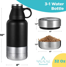 Load image into Gallery viewer, Portable Dog Water Bottle (Black)