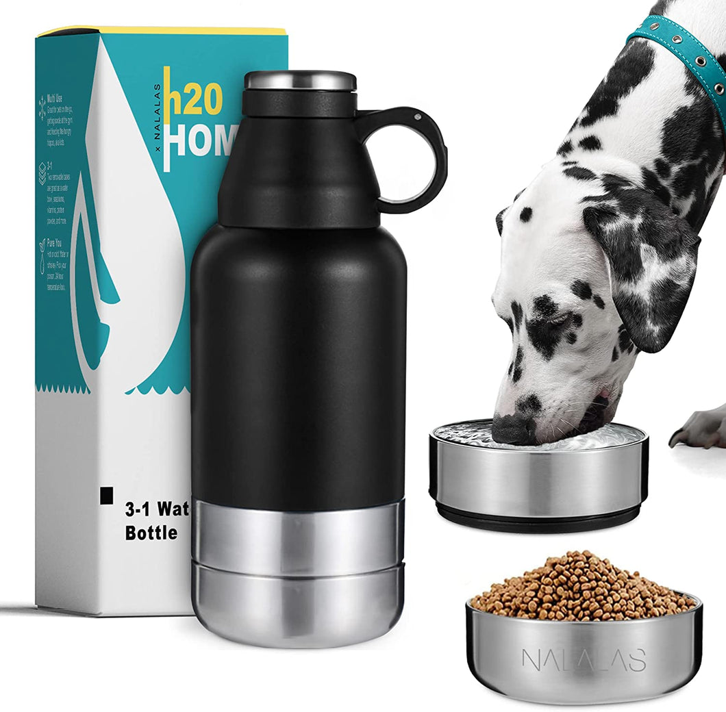 Portable Dog Water Bottle (Black)