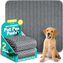 Load image into Gallery viewer, Washable Pet Pee Pads (2 Pack)
