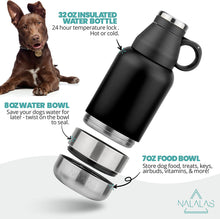 Load image into Gallery viewer, Portable Dog Water Bottle (Black)
