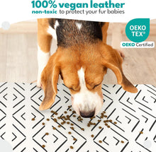 Load image into Gallery viewer, Crossed the Line Pet Food Mat
