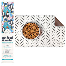 Load image into Gallery viewer, Crossed the Line Pet Food Mat
