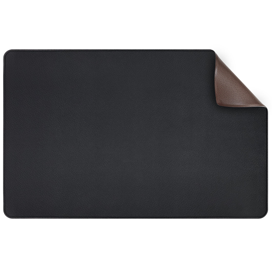 Large Noir Pet Food Mat