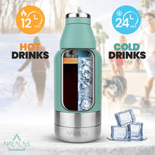 Load image into Gallery viewer, Portable Dog Water Bottle (Teal)
