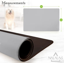 Load image into Gallery viewer, Gray Mist Pet Food Mat
