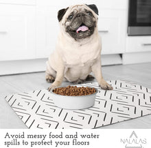 Load image into Gallery viewer, Crossed the Line Pet Food Mat
