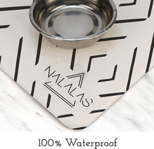 Load image into Gallery viewer, Crossed the Line Pet Food Mat
